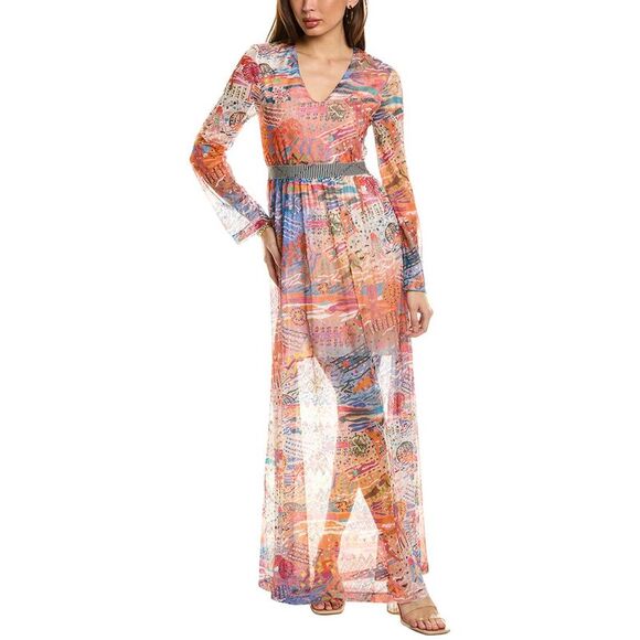 M Missoni WomensLace Maxi Dress White